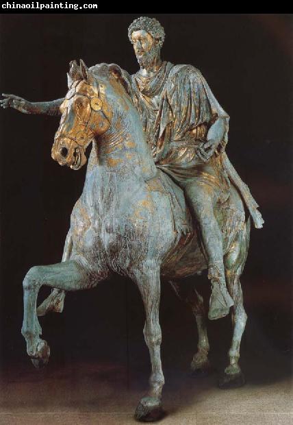 unknow artist Rider statue of Marcus Aurelius