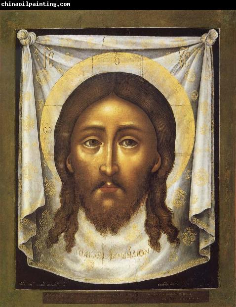 unknow artist Simon Ushakov,Mandylion or Holy Face