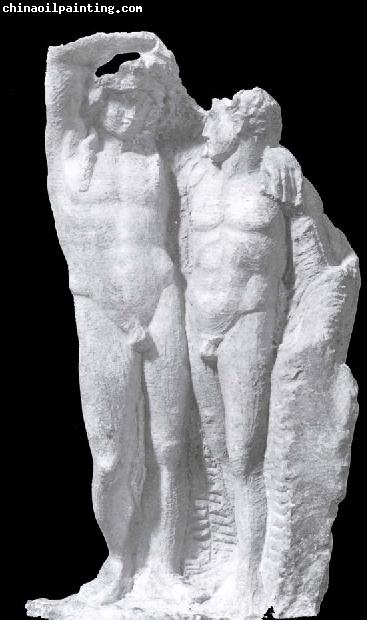 unknow artist Dionysus and satyr