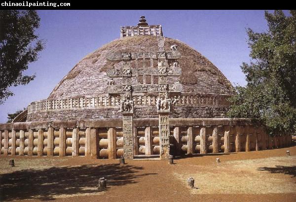 unknow artist Large stupa