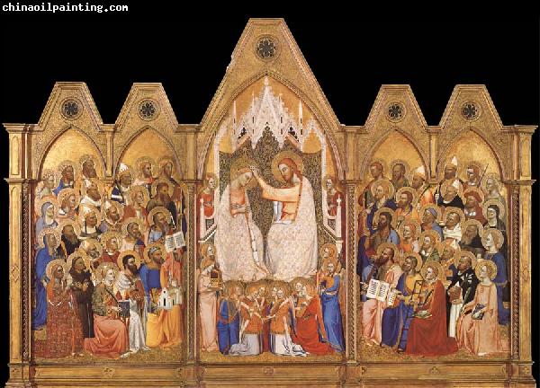 unknow artist The Coronation of the Virgin