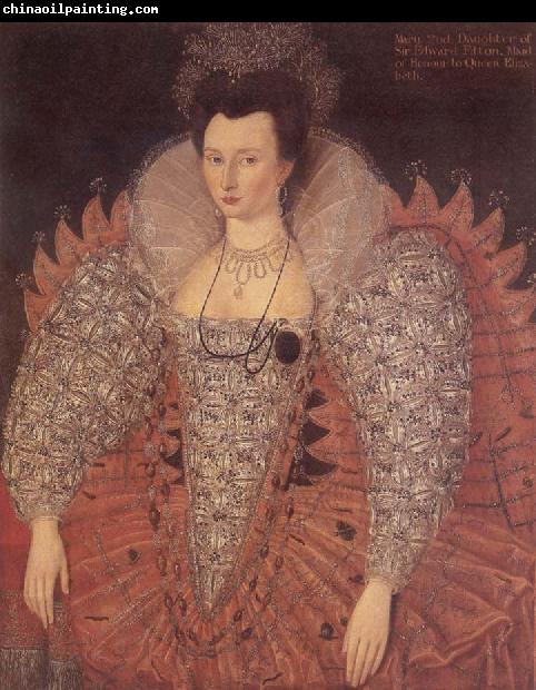 unknow artist Mary Fitton,Maid of Honour to Queen Elizabeth