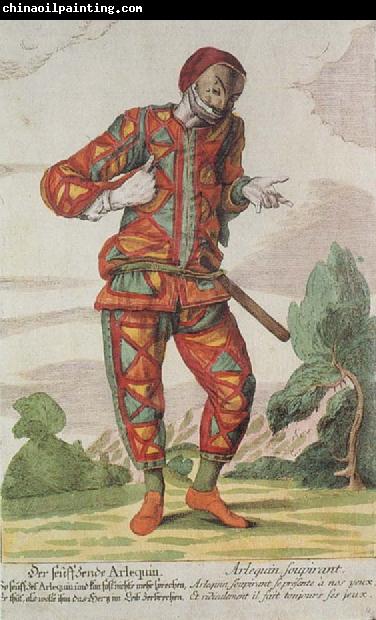 unknow artist Harlequin