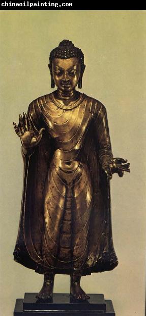 unknow artist Standing Buddha