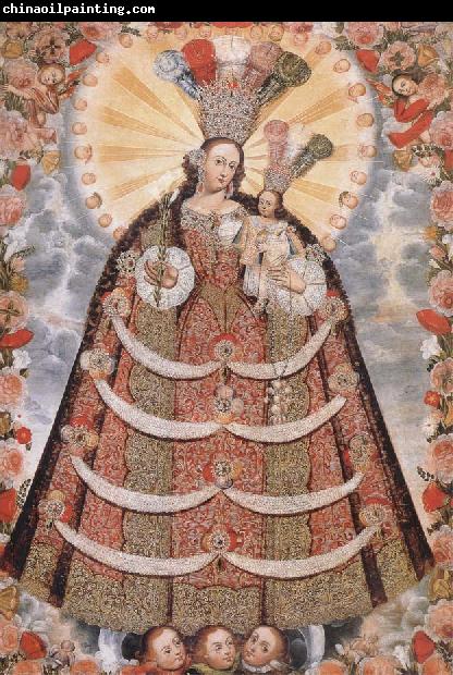 unknow artist The Virgin of the Rosary of Pomato