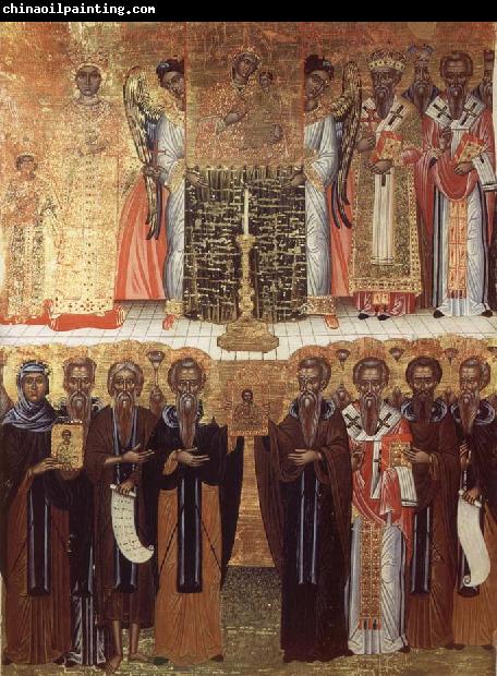 unknow artist Sunday of the Triumph of the Orthodoxy