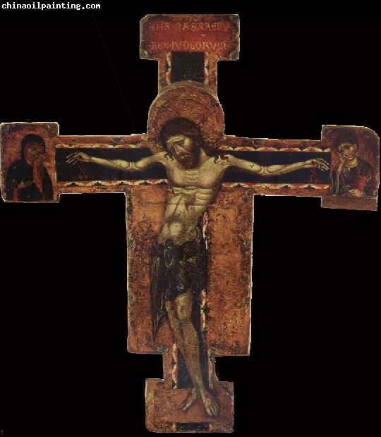 unknow artist Cross with the Crucifixion