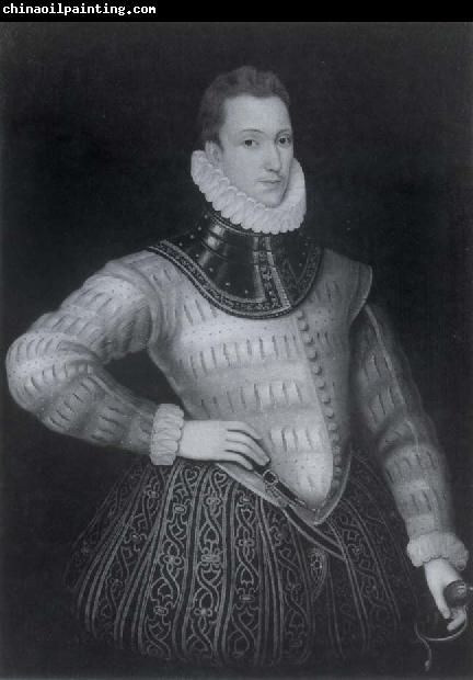 unknow artist Sir Philip Sidney was still clean-shaven when he died of wounds incurred at the siege of Zutphen in 1586