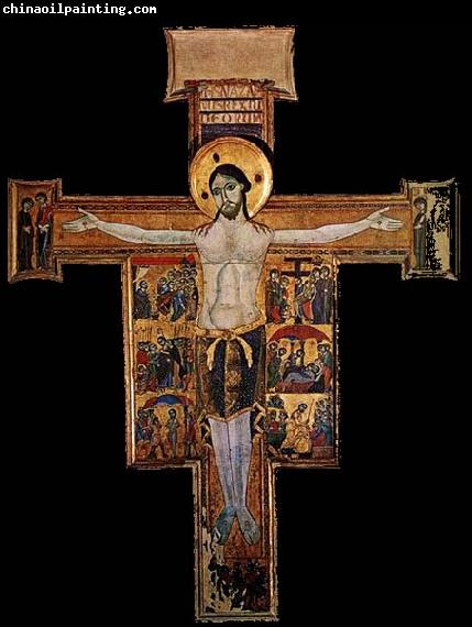 unknow artist Crucifix with the Stories of the Passion