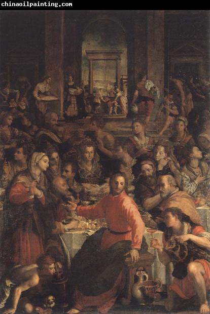 ALLORI Alessandro The wedding to canons