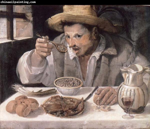 Annibale Carracci The bean eater