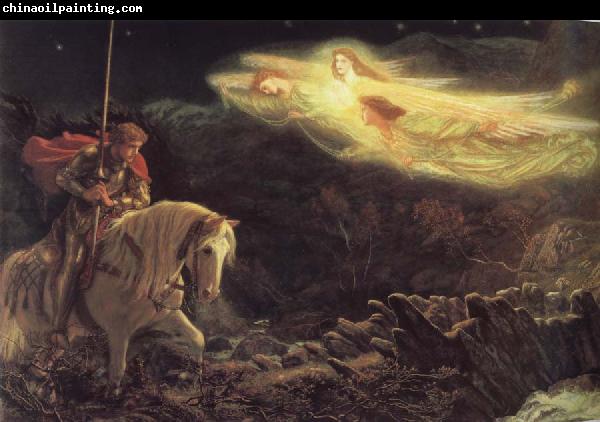 Arthur Hughes The Quest of the Holy Grail