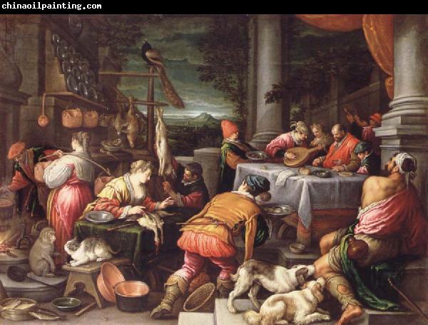 BASSANO, Leandro The poor Lazarus and the rich Prasser