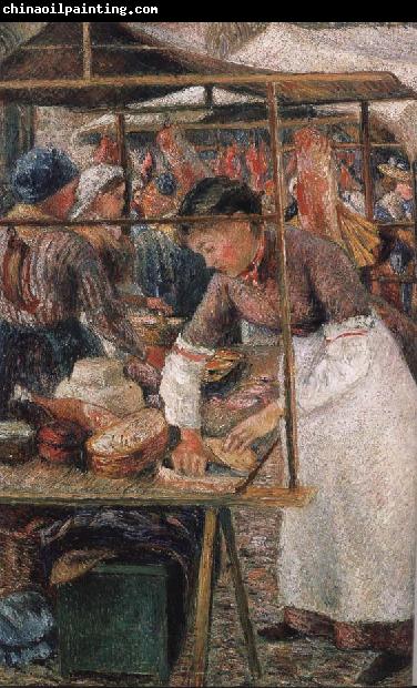 Camile Pissarro the butcher woman