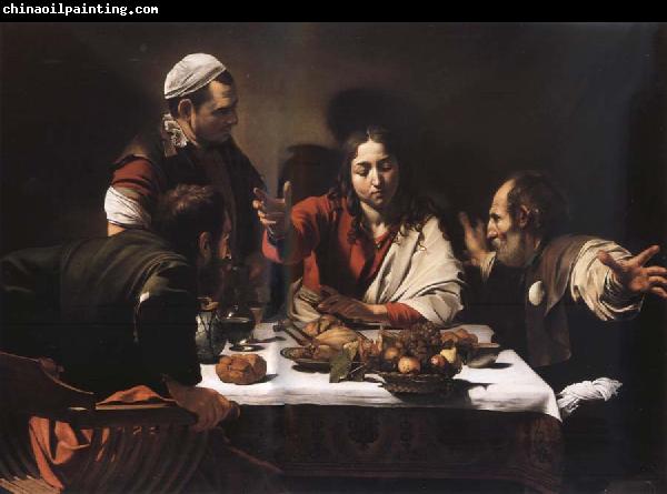 Caravaggio The meal in Emmaus