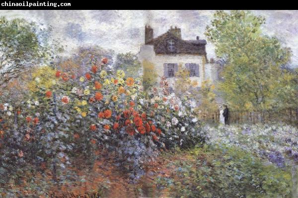 Claude Monet The Artist-s Garden in Argenteuil