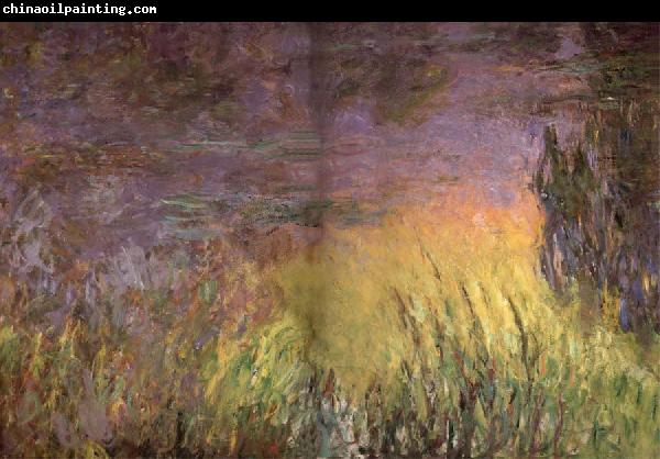 Claude Monet Water Lilies at Sunset