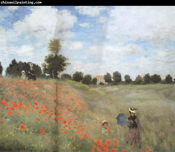 Claude Monet Poppy Field near Argenteuil