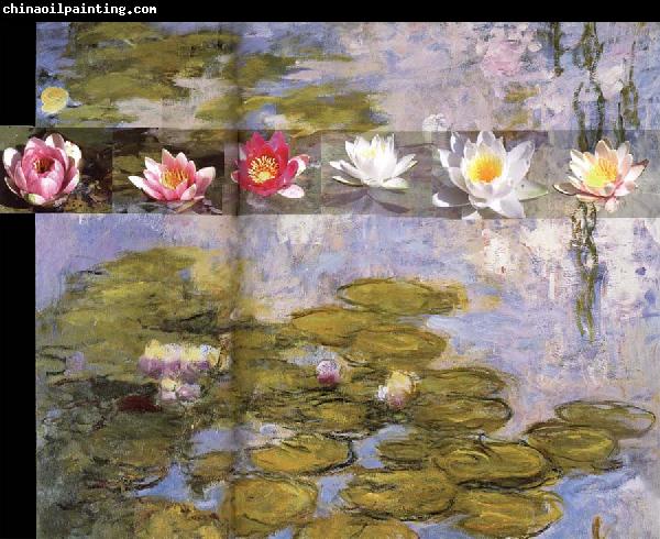 Claude Monet Detail from Water Lilies