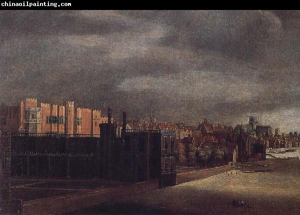 Cornelis Bol View of Arundel House and the West Garden