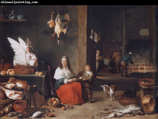 David Teniers cake-interior