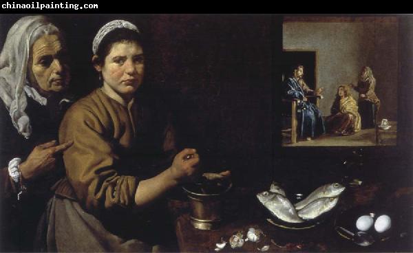 Diego Velazquez Christ in the house of Marta and Maria