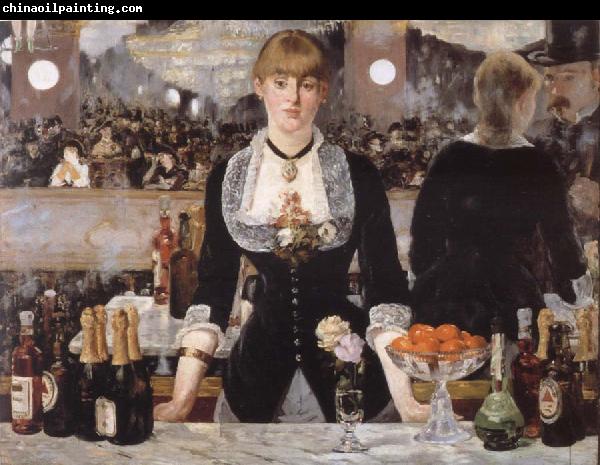 Edouard Manet Bar in the foil-Bergere