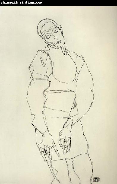 Egon Schiele Standing Male Figure