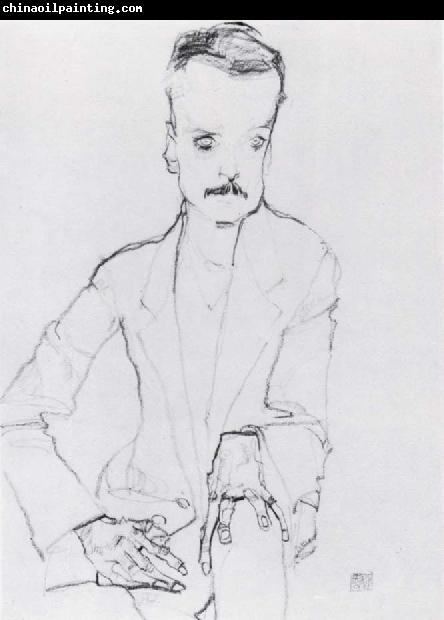 Egon Schiele Portrait of eduard kosmack