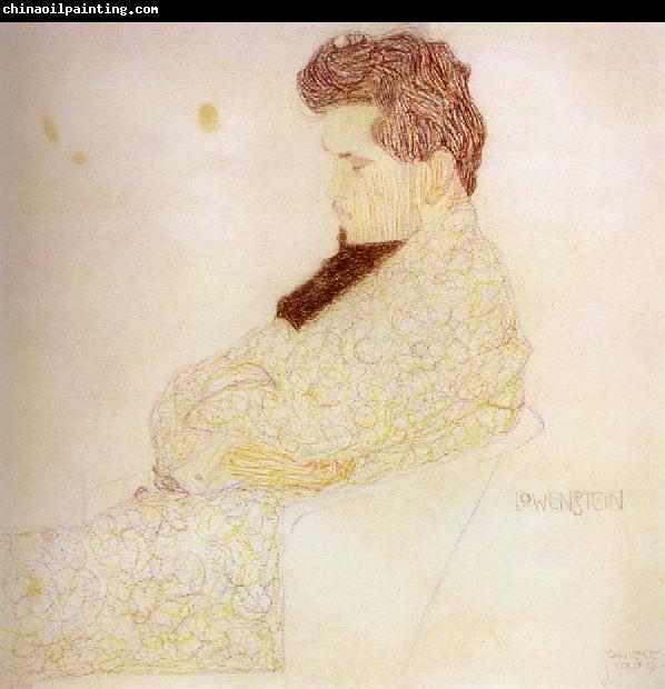 Egon Schiele Portrait of the composer Lowenstein