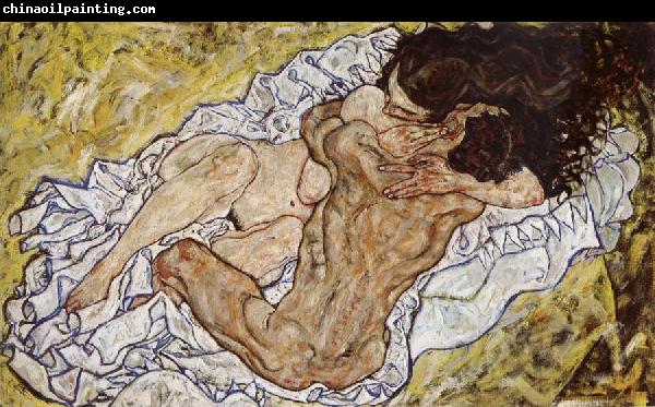 Egon Schiele Embrace