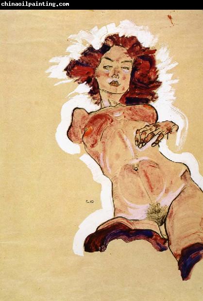 Egon Schiele Female Nude