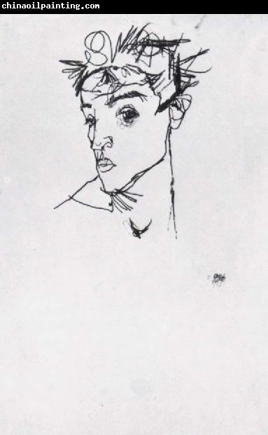 Egon Schiele Self Portrait