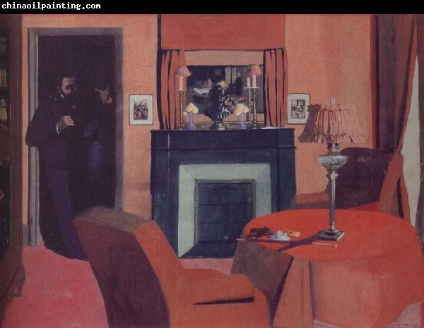 Felix  Vallotton The Red Room