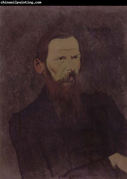 Felix Vallotton Portrait decoratif of Fyodor Dostoevsky