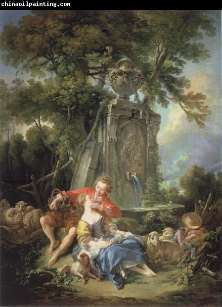 Francois Boucher Think of the grapes