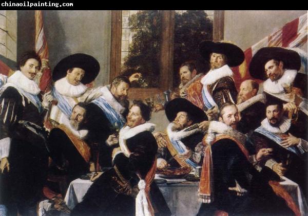 Frans Hals Festmabl of the officers of the St. Jorisdoelen in Haarlem