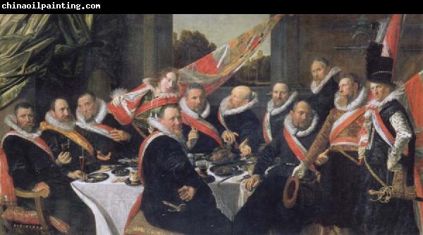 Frans Hals Festmabl of the officers of the St. Jorisdoelen in Haarlem