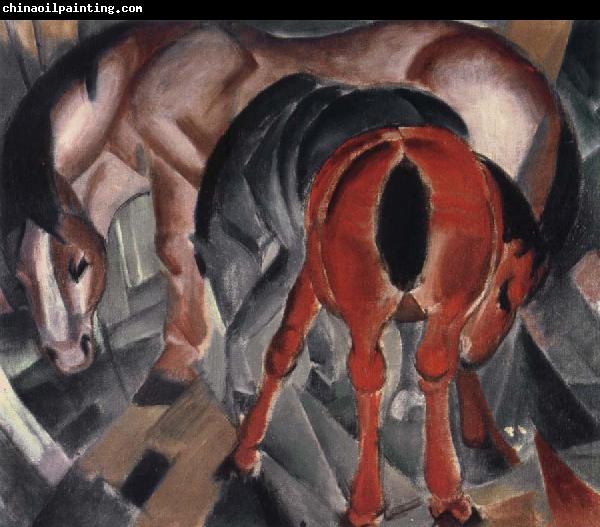 Franz Marc Horse with two foals