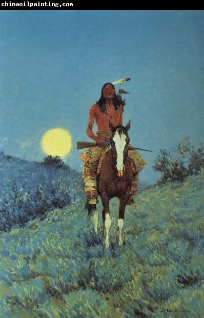 Frederic Remington Oil undated The Southwest