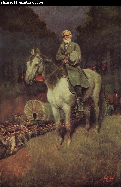 Howard Pyle General lee on his Famous appointment