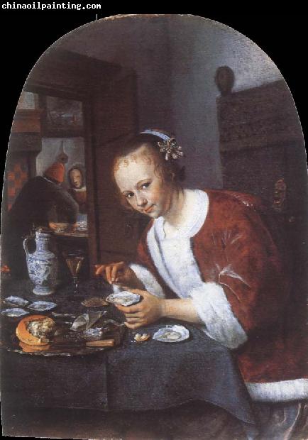 Jan Steen The oysters eater