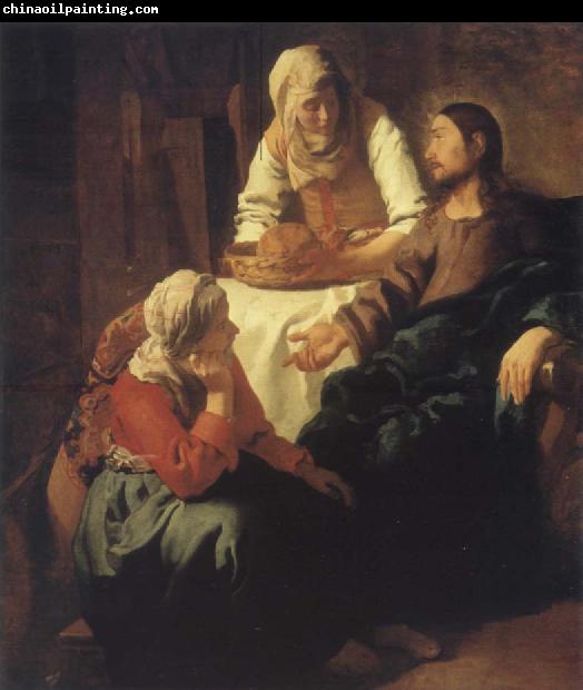 JanVermeer Christ in Maria and Marta