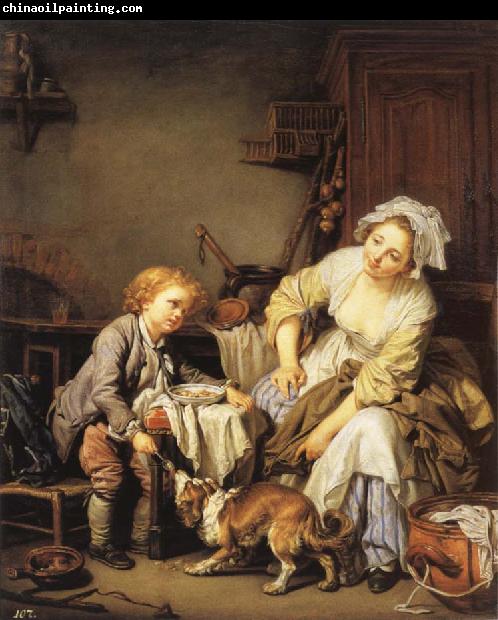 Jean Baptiste Greuze The Verwohnte child