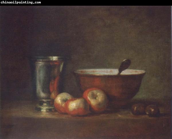 Jean Baptiste Simeon Chardin The silver goblet