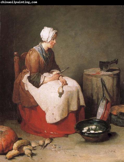 Jean Baptiste Simeon Chardin The Rubenputzerin