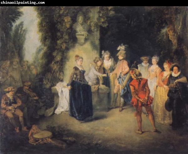 Jean-Antoine Watteau Museum national the Franzosische Komodie