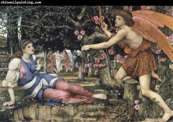 John Roddam Spencer Stanhope Love and the Maiden