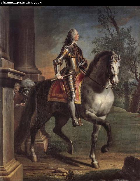 Joseph Highmore Equestrian portrait of King George II