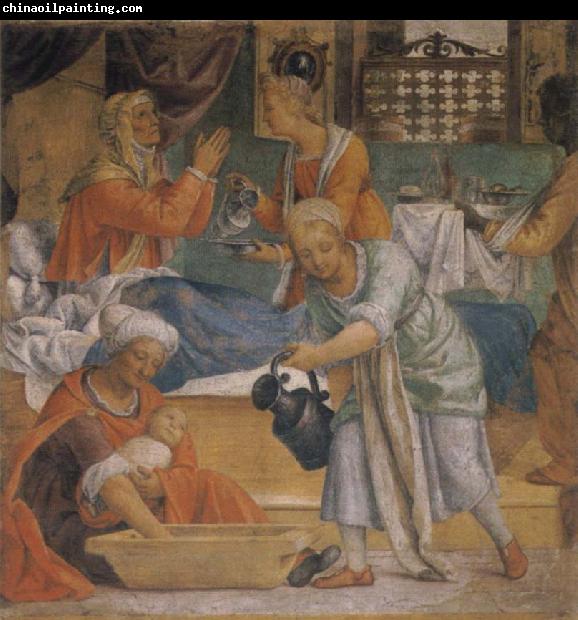 LUINI, Bernardino Birth Maria